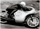 西ドイツGPで250cc初優勝したRC162（1961年）